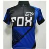 Maillot de Ciclismo Rayado Azul de Fibra Sintética Transpirable Universal para Motocicleta de Verano Venta al por Mayor en Stock