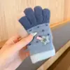 Guantes de Bebé Invierno Cálidos Gruesos de Medio Dedo para Bebé Niño y Niña con Cubierta Flip sin Dedos 1 Niños Pequeños 3 Años Guantes de Cinco Dedos para Niños Venta al por Mayor