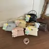 2026 Nuevo Bolso de Mano de Alta Gama con Patrón de Cocodrilo Bolso Pequeño Cuadrado Bolso de Mujer Moda Retro Versátil Bolso de Hombro Cruzado
