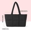 Bolsa Casual da Moda Personalizada de Grande Capacidade para Mulheres 2024 Nova Bolsa de Axila de Veludo Bolsa Tote Simples Transversal de Ombro Único