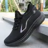 Promoção Calçados Masculinos Verão Novo Ultra Leve Tênis de Corrida Tênis Respirável Absorção de Choque Solado Macio Estudante Leve