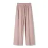 Pantalones anchos suaves y cómodos para mujer, nuevo estilo 2026, pantalones gruesos de cintura alta, pantalones rectos de estilo casual, pantalones versátiles y con caída hasta el suelo