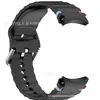 Para Samsung Watch7FE Correa de Silicona con Línea Ondulada Correa de Reloj de Silicona Samsung watch7654