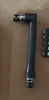 Conjunto de Chaves de Catraca de Ângulo Reto, Soquete Rotativo de Torque Bidirecional, Chave de Fenda Curta com Ponta Cruzada, Chave de Fenda de Catraca