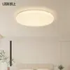 Luminária de Teto para Quarto Luxo Leve Cristal de Gelo Design de Gelo Triturado Toque de Alto Padrão Espectro Completo Proteção para os Olhos Redonda Luz Principal para Quarto de Dormir Ferro
