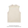 Colete de Camurça Masculino Cor Sólida Simples Painel Leve Solto Casual Regata Masculina