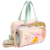Bolsa de Armazenamento Impermeável para Roupas de Academia, Natação, Banheiro, Bolsa com Cordão de Grande Capacidade para Homens e Mulheres, Bolsa de Armazenamento de Artigos de Higiene Pessoal para Viagem ao Ar Livre