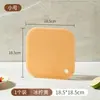 Tabla de cortar de doble cara, antibacteriana y resistente al moho, previene la transferencia de olores, adecuada para frutas, verduras y comida para bebés en la cocina