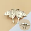 Nuevos accesorios de aleación de flor de loto y mariposa, gota de aceite, material para horquilla de pelo antigua, accesorios para el cabello, accesorios para tocado, ahora aprobado
