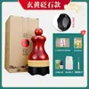 Venta al por mayor de Tarro de Moxibustión de Bianstone, Tarro de Gua Sha de Mano, Dispositivo de Moxibustión Tibio, Herramienta de Masaje para el Hogar, Caja de Moxibustión, Tarro de Loto Jiuzhen