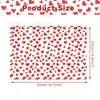 Wx056 Amor Rojo Sídney Papel 17g Regalo de San Valentín Dulces Papel de Envoltura a Prueba de Humedad Papel Decorativo Sídney