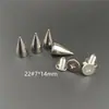 25 cabezas aleación punk pincho DIY remache accesorios material diy Clavo metálico rock Liu Ding