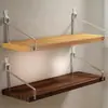 Soporte para proyector, estante de noche montado en la pared, estante montado en la pared para colocar en la pared o detrás del sofá, soporte de fijación sin taladro, Rojo Xiaomi