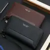 2025 nuevo bolso de cremallera transfronterizo para hombre, bolsa para teléfono móvil de negocios, portátil, fábrica nueva, billetera para hombre, tarjetero, billetera