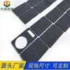 Junta de Esponja de Filtro Negra con Carbón Activado para Absorción de Polvo y Agua, Eliminación de Olores de Alta Densidad, Esponja Redonda de Poro Grande