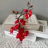 Simulação de Wintersweet ramos de Wintersweet arranjo de flores bonsai decoração todos os tipos de Wintersweet shopping center decoração interna e externa simulação de flor de ameixa