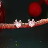Pendientes de la Serie Navideña Más Vendidos Transfronterizos Pendientes Colgantes de Guirnalda de Árbol de Navidad de Dibujos Animados Pendientes Simples Elegantes Exquisitos