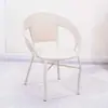 Silla de Ratán con Respaldo Tejido para Balcón, Silla de Ocio para Uso Doméstico, Adecuada para Apartamentos Pequeños, Patio Exterior, Personas Mayores y Juego de Sillas para Mesa de Té