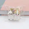 Llavero de Pato de PVC Más Popular de Amazon Accesorios Colgantes Pequeños para Mochila Escolar Muñeca de Pareja Llavero Magnético Venta al Por Mayor