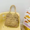 Bolsa de Ombro Tecida Colorida de Grande Capacidade Moda Verão 2026 Novo Estilo Bolsa de Axila de Rede Bolsa de Praia para Férias na Praia
