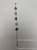 Pulseira Popular Transfronteiriça de Aço Titânio Não Desbota 15mm Lado Duplo Design Minimalista Versátil Moda Laser Direto do Fabricante