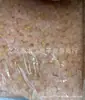 Cuentas de cacahuete acrílicas de dos colores doradas esmeriladas para cadena de teléfono móvil DIY, accesorios de joyería, material de cuentas hechas a mano, cuentas sueltas