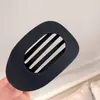 Grampo de Abalone para Cabelo que Não Furar a Cabeça para Mulheres, Grampo Redondo com Parte Traseira Plana para a Parte de Trás da Cabeça, Grampo Curvo para Rabo de Cavalo, Acessórios de Cabelo