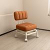Taburete pequeño explosivo Respaldo Rueda universal Banco suave con ruedas Sofá infantil de celebridad cibernética Mesa de centro Silla pequeña Polea Taburete bajo