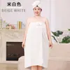Comercio Exterior Talla Grande Falda de Baño Adulto Engrosada Sin Tirantes Toalla de Baño Baño de Pies Ropa para Baño Envoltura Salón de Belleza Falda de Baño Baño para Mujer
