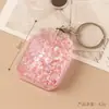 Novo óleo luminoso em areia movediça goo cartão tijolo com luz areia movediça mahjong goo placa DIY adesivo chaveiro fábrica outlet