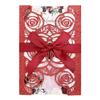 Papel brillante transfronterizo rosa flash boda rosa invitación tarjeta de felicitación día de San Valentín fábrica de invitaciones de boda huecas en stock