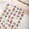 Pegatinas Populares Lindas de Las Chicas Superpoderosas para Uñas, Pegatinas en Relieve 3D Adhesivas para Uñas Impermeables DIY