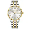 Reloj Transfronterizo Lige para Hombre, Resistente al Agua, Luminoso, de Moda, Doble Calendario, Cuarzo, Correa de Acero Moderna, Superventas en Aliexpress