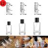 Venta al por mayor de frasco de perfume de vidrio cilíndrico con bayoneta de 30 ml, 50 ml, 100 ml, frasco de perfume de pulverización continua