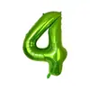 Globo Digital de Papel de Aluminio de 40 pulgadas Forma de Set de Cumpleaños Suministros de Decoración para Fiestas Globos con Números de Cumpleaños Venta al por Mayor