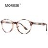 Comercio Exterior Transfronterizo Personalizado Creativo Nuevo Marco Redondo Europeo y Americano Gafas de Marco de Resorte Espejos Planos para Hombres y Mujeres 2007