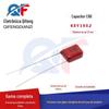 Capacitor Cbb 63V105J 100V105J Passo P7.5Mm 1000Nf Capacitor de Filme Metalizado de Inserção Direta