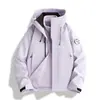 Chaqueta de hombre tres en uno de dos piezas para exteriores, cortavientos, impermeable, de montañismo, chaqueta para mujer, nuevo estilo de otoño e invierno, chaqueta tipo concha