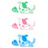 Nuevo YG40 personalidad con corazón pasta luminosa HELLO Perro dálmata interruptor de tres colores pegatina decoración de pared del hogar pegatina de pared