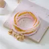 Europeu e Americano ins Boêmio praia férias verão cerâmica peixe concha contas de arroz pulseira 9 pulseira empilhada multicamadas