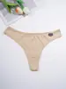 Suministro Especial Transfronterizo de Ropa Interior de Algodón Puro para Mujer, Color Sólido, Cómoda, Suave, Tanga Sin Costuras, Transpirable y Ajustada al Cuerpo