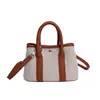 Bolsa de Mano Cubo de Moda Fresca Elegante de Nicho para Mujer, Bolso Patchwork, Bolso Cruzado de Moda, Novedad Primavera 2026