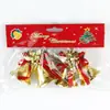 Campana de decoración navideña de 4.5 cm Campana de plástico plateado para decoración navideña Colgante para árbol de Navidad Fabricantes mayoristas de accesorios