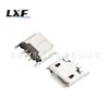 Android MICRO/base hembra vertical tipo B interfaz 180 grados placa de enchufe/conector base hembra Microusb/base hembra
