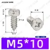 Tornillos Autoperforantes Phillips de Cabeza Avellanada Hexagonal Externa de Acero Inoxidable 304 M3~M8 Estándar Nacional Gb9456 Tornillos Autoperforantes Phillips Hexagonales