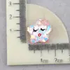 Materiales para Accesorios de Resina DIY Pasador de Estrella de Mar Accesorios para el Cabello Tocado Estrella de Cinco Puntas Brillo Expresión Hebilla para Zapatos con Agujero DIY