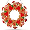 Nueva Decoración para el Hogar de Amazon Elementos Navideños de Invierno Celebración Navideña Letrero de Madera Placa Decorativa Creativa