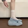 Zapatos planos retro franceses de suela blanda para mujer, nueva colección otoño 2026, estilo de noche con lazo, planos tipo ballet Mary Jane