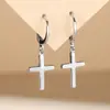 Pendientes de Cruz Estilo Europeo y Americano, Pendientes Brillantes, Pendientes Unisex Simples y de Moda, Venta al por Mayor de Gran Venta Transfronteriza Temu