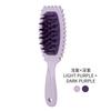 Cepillo para Champú Trenzado de Mango Largo, Peine Elástico para Cabello Rizado, Peine Suave, Cepillo de Masaje para Cuero Cabelludo de Limpieza del Hogar, Cepillo para Champú